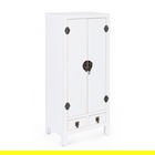 Bufet, Pechino, Bizzotto, 50x34.5x121 cm, MDF, alb