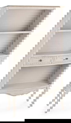 Biblioteca Clarisse, Bizzotto, 80 x 35 x 143 cm, lemn de paulownia/MDF