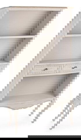 Biblioteca Clarisse, Bizzotto, 80 x 35 x 143 cm, lemn de paulownia/MDF