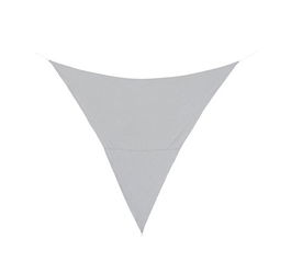Parasolar triunghiular Sunshade, Bizzotto, 360 x 360 cm, poliester, gri