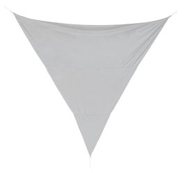 Parasolar triunghiular Sunshade, Bizzotto, 500 x 500 cm, poliester, gri