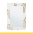 Oglinda decorativa, Folium, Bizzotto, 54x76 cm, lemn de paulownia/MDF