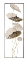 Decoratiune de perete Loto B, Mauro Ferretti, 31 x 89.5 cm, fier, multicolor