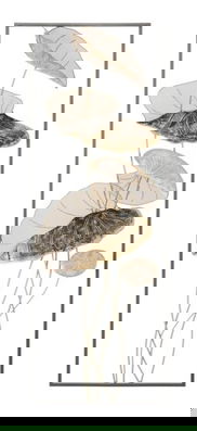 Decoratiune de perete Loto B, Mauro Ferretti, 31 x 89.5 cm, fier, multicolor