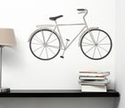 Decoratiune de perete Bike Panel, Mauro Ferretti, 90x5.5x61 cm, fier, multicolor