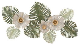 Decoratiune de perete 3D Exotic, Mauro Ferretti, 91x6x48.5 cm, fier