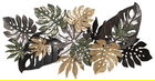 Decoratiune de perete 3D Antique Leaf, Mauro Ferretti, 133x67 cm, fier