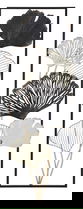 Decoratiune de perete 3D Ory A, Mauro Ferretti, 31x90 cm, fier, multicolor