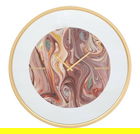 Ceas de perete Mirror Mix, Mauro Ferretti, 60 cm, fier, multicolor