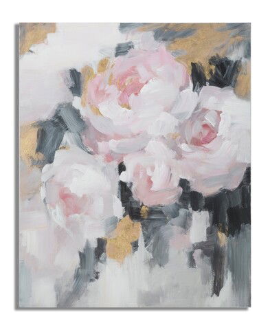 Tablou decorativ Flowy, Mauro Ferretti, 80x100 cm, canvas pictat manual, multicolor