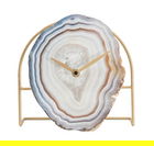 Ceas de masa Twin -A, Mauro Ferretti, 20x7x19.5 cm, fier, multicolor