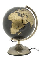 Decoratiune luminoasa Globe, Mauro Ferretti, 1 x E14, 40W, Ø 25x38 cm, fier