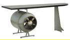 Birou Aviator, Mauro Ferretti, 181x70.5x71 cm, fier, negru/gri