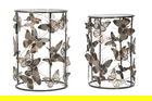 Set 2 masute Farfalle, Mauro Ferretti, fier, multicolor