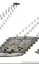 Lustra Gothic, Mauro Ferretti, 3 x E27, 20W, Ø 60x30 cm, fier