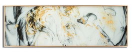 Tablou decorativ Long Ghost, Mauro Ferretti, 120x40 cm, sticla, multicolor
