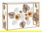 Consola Glam Floris, Mauro Ferretti, 113x40x80 cm, fier, multicolor
