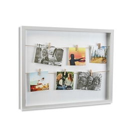 Panou foto Sharma, Versa, 40x50 cm, 6 fotografii, MDF, alb