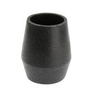 Suport periute si pasta de dinti Darlena, Versa, Ø8.5x10 cm, polirasina, gri