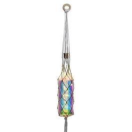 Decoratiune luminoasa suspendabila Pendant, Versa, 5 LED-uri, Ø7.8x31.5 cm, sticla