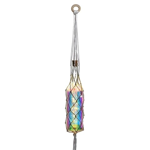 Decoratiune luminoasa suspendabila Pendant, Versa, 5 LED-uri, Ø7.8x31.5 cm, sticla