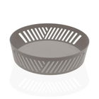 Cos pentru fructe Evie, Versa, 24.5 x 24.5 x 6.5 cm, polipropilena, gri