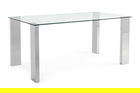 Masa New, Bizzotto, 160 x 90 x 75 cm, MDF/sticla temperata