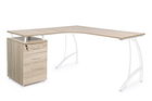 Birou Kavita, Bizzotto, 151.5 x 55 x 76 cm, otel/MDF