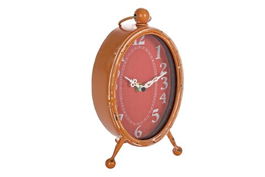 Ceas de masa, Bizzotto, Arthur, 12.8 x 9 x 23 cm, fier/sticla/mdf, multicolor