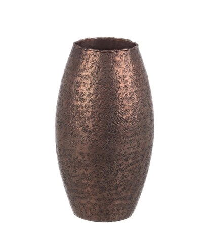 Vaza Graceful Copper, Bizzotto, Ø13x25 cm, aluminiu