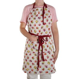 Sort de bucatarie Strawberry, Versa, 80 x 70 cm, amestec bumbac