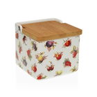 Recipient pentru sare Strawberry, Versa, 12.2 x 12.2 x 11.5 cm, ceramica