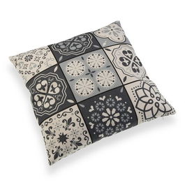 Perna decorativa Mosaic Grey, Versa, 45 x 45 cm, poliester
