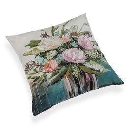 Perna decorativa Bouquet, Versa, 45 x 45 cm, poliester