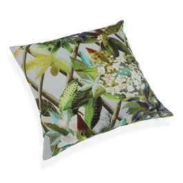 Perna decorativa Folhas, Versa, 45 x 45 cm, poliester