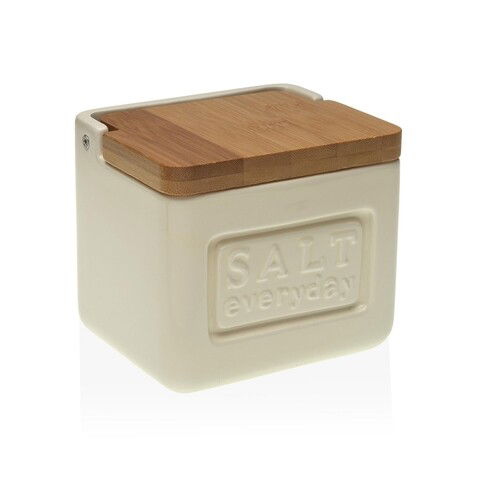 Recipient pentru sare Salt Everyday, Versa, 11.5 x 9.5 x 10.5 cm, ceramica