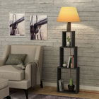 Lampadar Homitis, Tower - Anthracite, Yellow, 15x40x168 cm