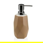 Dispenser sapun lichid Amanda, Versa, 8.2 x 8.2 x 21 cm, polirasina, bej