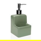 Dozator detergent lichid cu suport burete Ellery, Versa, 11.2 x 9.8 x 19 cm, dolomit, gri