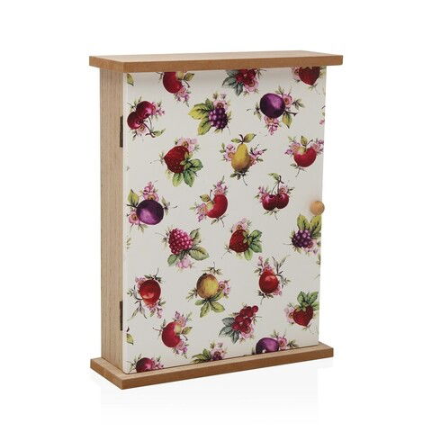 Dulapior pentru chei Strawberry, Versa, 20 x 6.5 x 26 cm, MDF