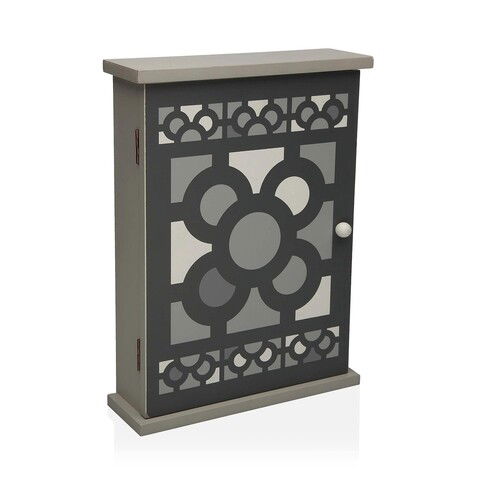 Dulapior pentru chei Urbana, Versa, 20 x 6.5 x 26 cm, MDF, gri