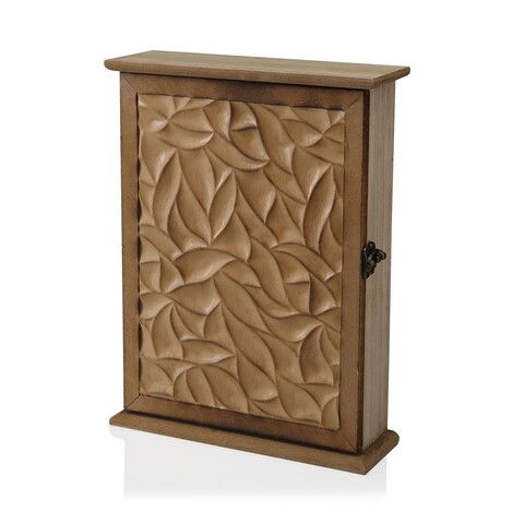 Dulapior pentru chei Aylin, Versa, 20 x 6.5 x 27 cm, MDF, natural