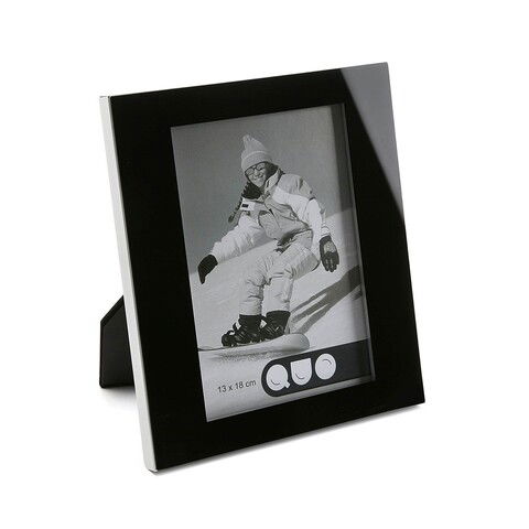 rama foto Negro, Versa, 13 x 18 cm, sticla