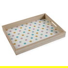 Tava pentru servire Springdots, Versa, 45 x 30 x 5 cm, MDF