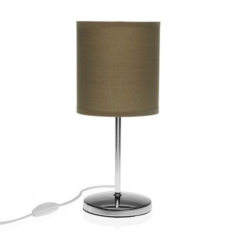 Lampa de masa Cara, Versa, 13 x 29.5 cm, metal, grej