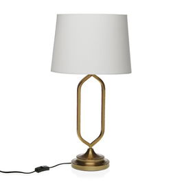 Lampa de masa Calgary, Versa, 61 x 33 x 33 cm, metal, auriu