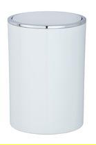 Cos de gunoi, Wenko, Inca, 5 L, 18.5 x 25.5 cm, plastic, alb