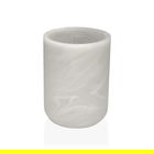 Suport periute si pasta de dinti Davina, Versa, 7.5 x 7.5 x 10 cm, polirasina, alb