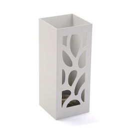 Suport pentru umbrele Leaves, Versa, 22 x 22 x 48 cm, MDF, alb