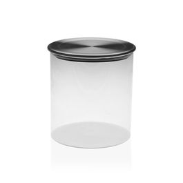 Recipient cu capac Everly, Versa, 350 ml, Ø 8.5 x 8.5 cm, sticla borosilicata